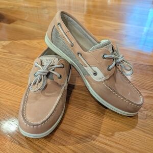 NEW Sperry Tan Boat Shoes